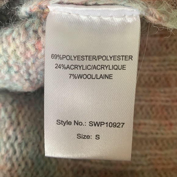 Moonflower Colorful Sweater - Picture 4 of 4